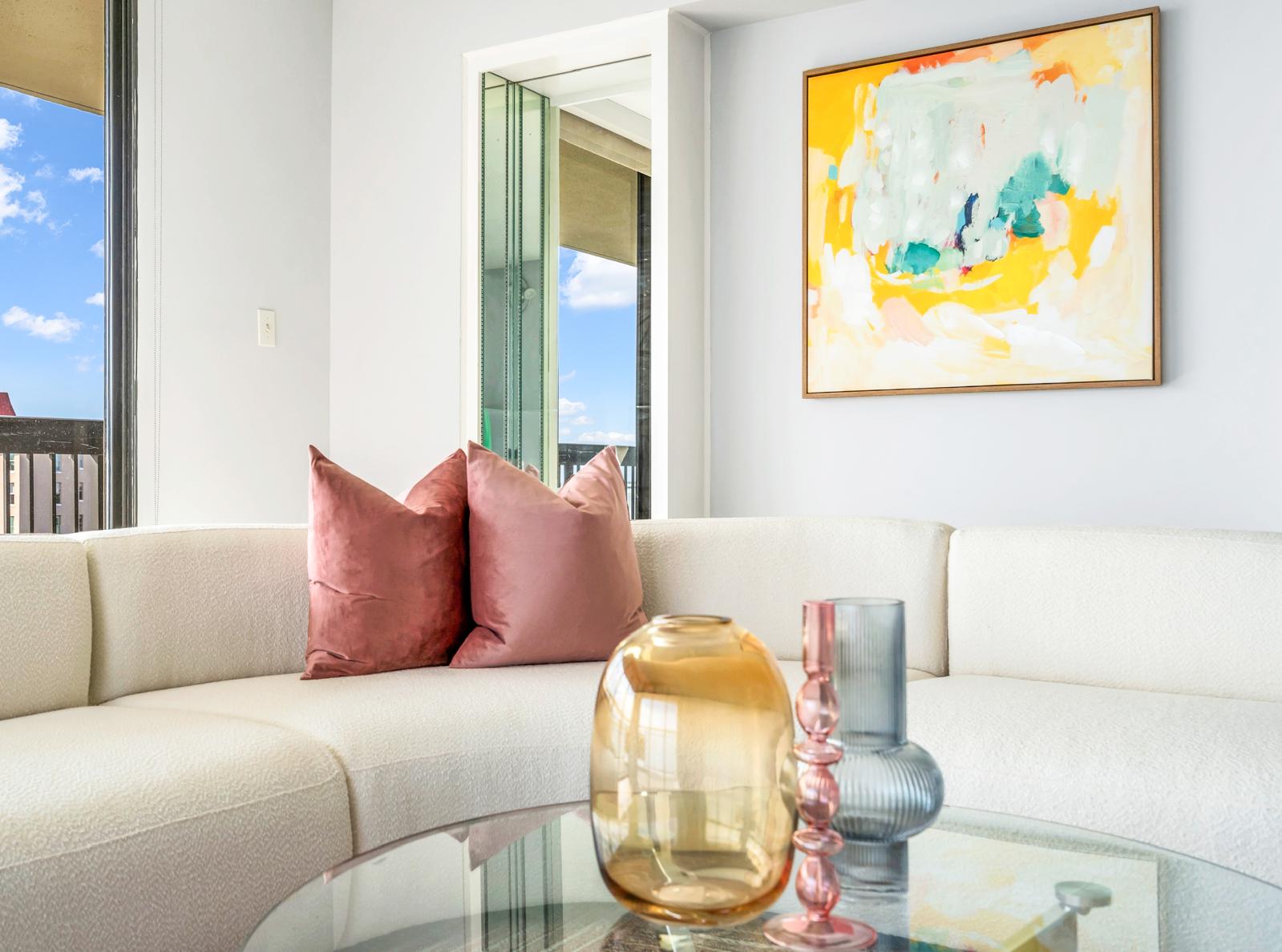 Boho Townhouse · interior view 2 of 21 · design by Laura Pinzón, Tampa FL