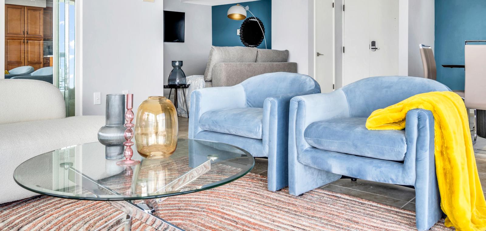Boho Townhouse · interior view 6 of 21 · design by Laura Pinzón, Tampa FL