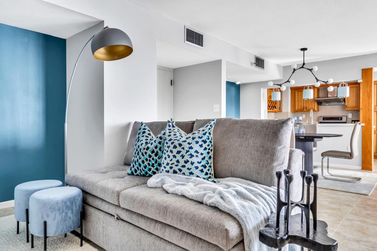 Boho Townhouse · interior view 15 of 21 · design by Laura Pinzón, Tampa FL