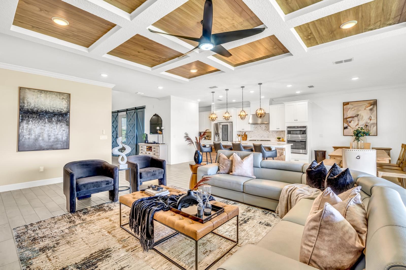 Modern Retreat · residential interior design project by Laura Pinzón, Tampa FL